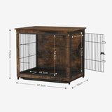 Möbel-Hundebox Grösse L Hundekäfig Haustierkäfig Beistelltisch