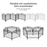 Tiergehege Hundezaun Kleintierzaun Hundeauslauf Gartenzaun Metallzaun