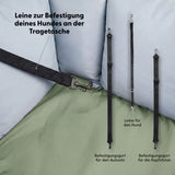 Hunde-Transporttasche Hundeautositz Tragetasche für Hunde Hundetasche