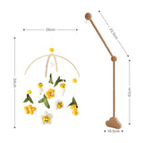 Mobile mit Halterung Bienen Babymobile mit Glockenhalter