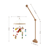 Mobile mit Halterung Regenbogen Babymobile mit Glockenhalter