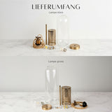 2er-Set Glas-Pendelleuchte Lampe Pendellampe Hängelampe Deckenleuchte