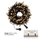 LED-Lichterkette 48.5m Beleuchtung Dekolichter Lichtergirlande Leuchte