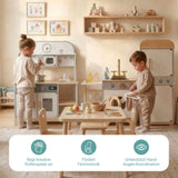 3-tlg. Kinder Haushalts-Spielset Kinderküche Kühlschrank Waschmaschine