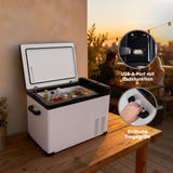 Kompressor-Kühlbox 40L Gefrierbox Auto-Kühlbox Camping-Kühlschrank