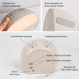 Wake-Up-Light Aufwachlicht Lichtwecker Sonnenaufgangswecker Wecklicht