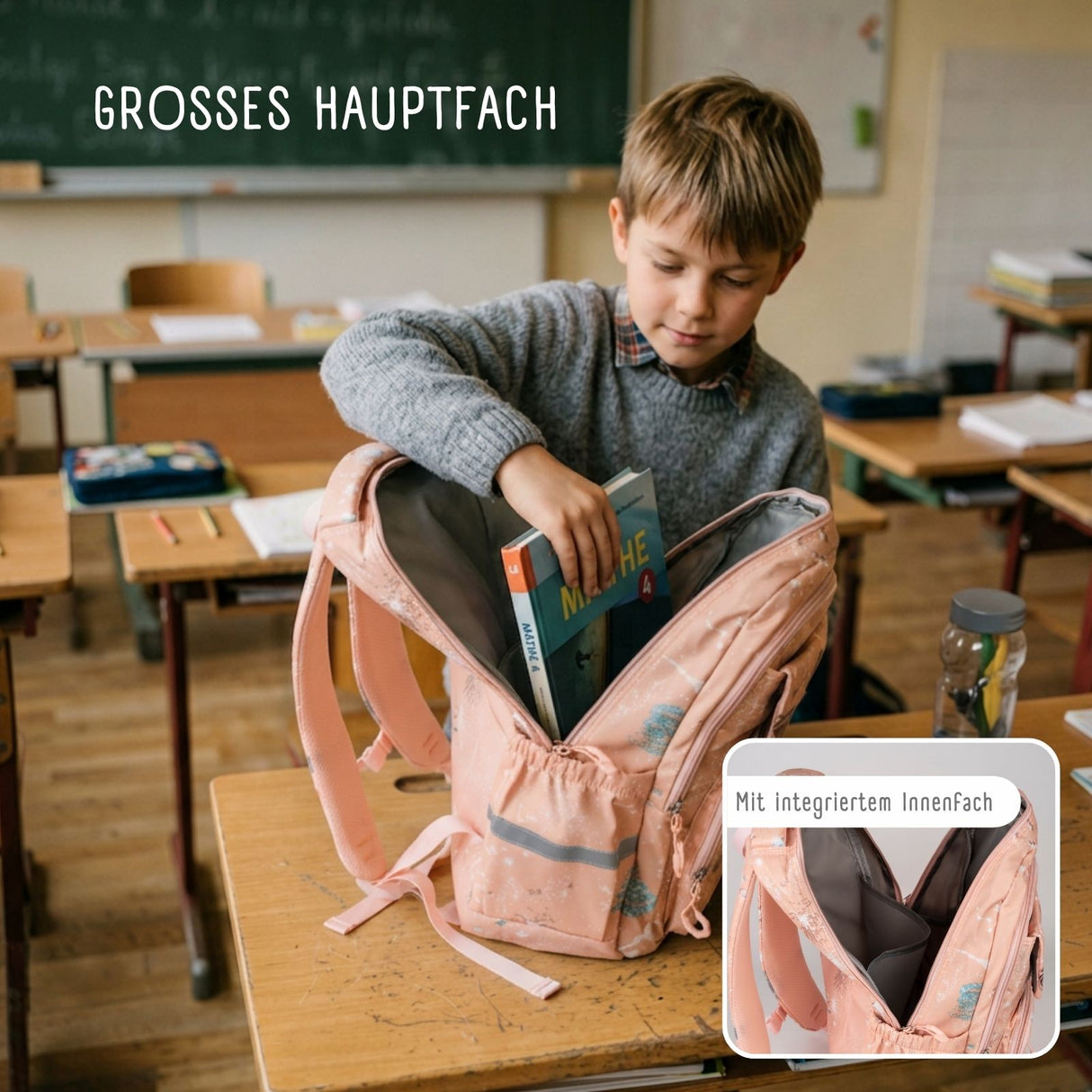 Schulrucksack Schulthek Primarschul-Rucksack Schulranzen Schuelzgi