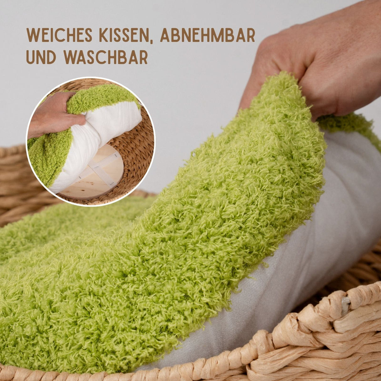 Kratzbaum mit Korb und Höhlen Katzenbaum Katzenspielzeug Kletterbaum