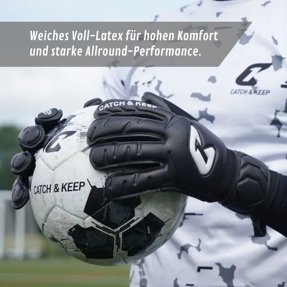 Fussballhandschuhe Night NXT Hybrid Cut Gr. 9 Torwart Handschuhe
