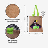 Halloween-Süssigkeitentasche Beutel Leinenbeutel Trick-or-Treat-Tasche