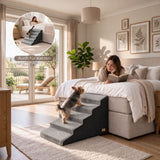 Schaumstoff-Hundetreppe Grösse XL Haustierrampe Haustiertreppe Hunderampe