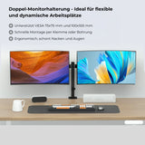 Monitorarm 2 Monitore Doppel-Monitorhalterung Tischhalterung