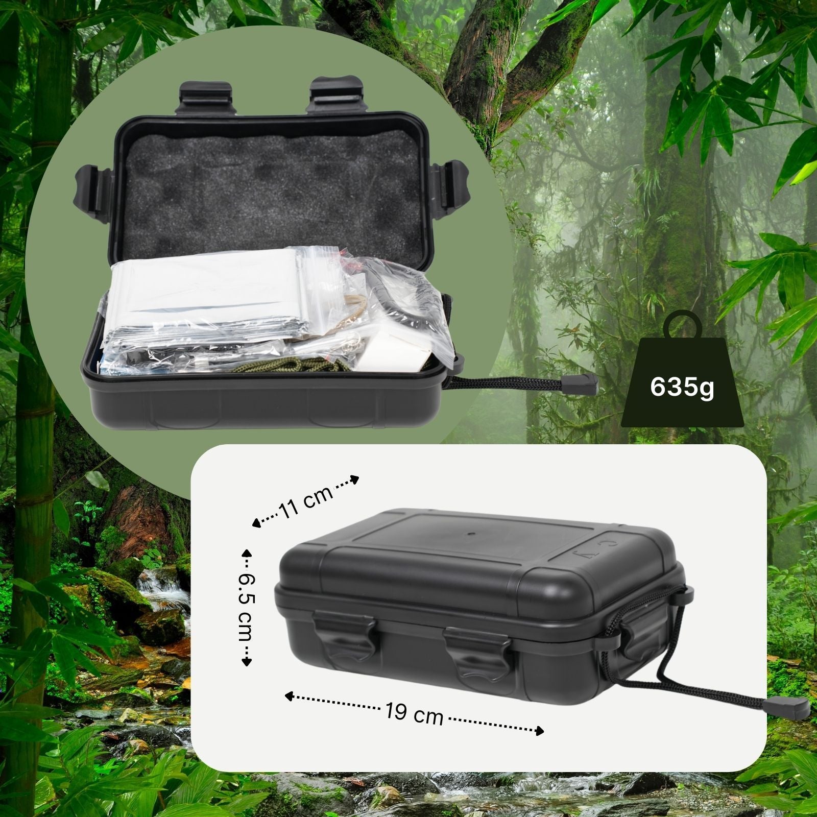 17in1 Survival-Kit Survival-Tools Outdoor-Survival-Box Camping