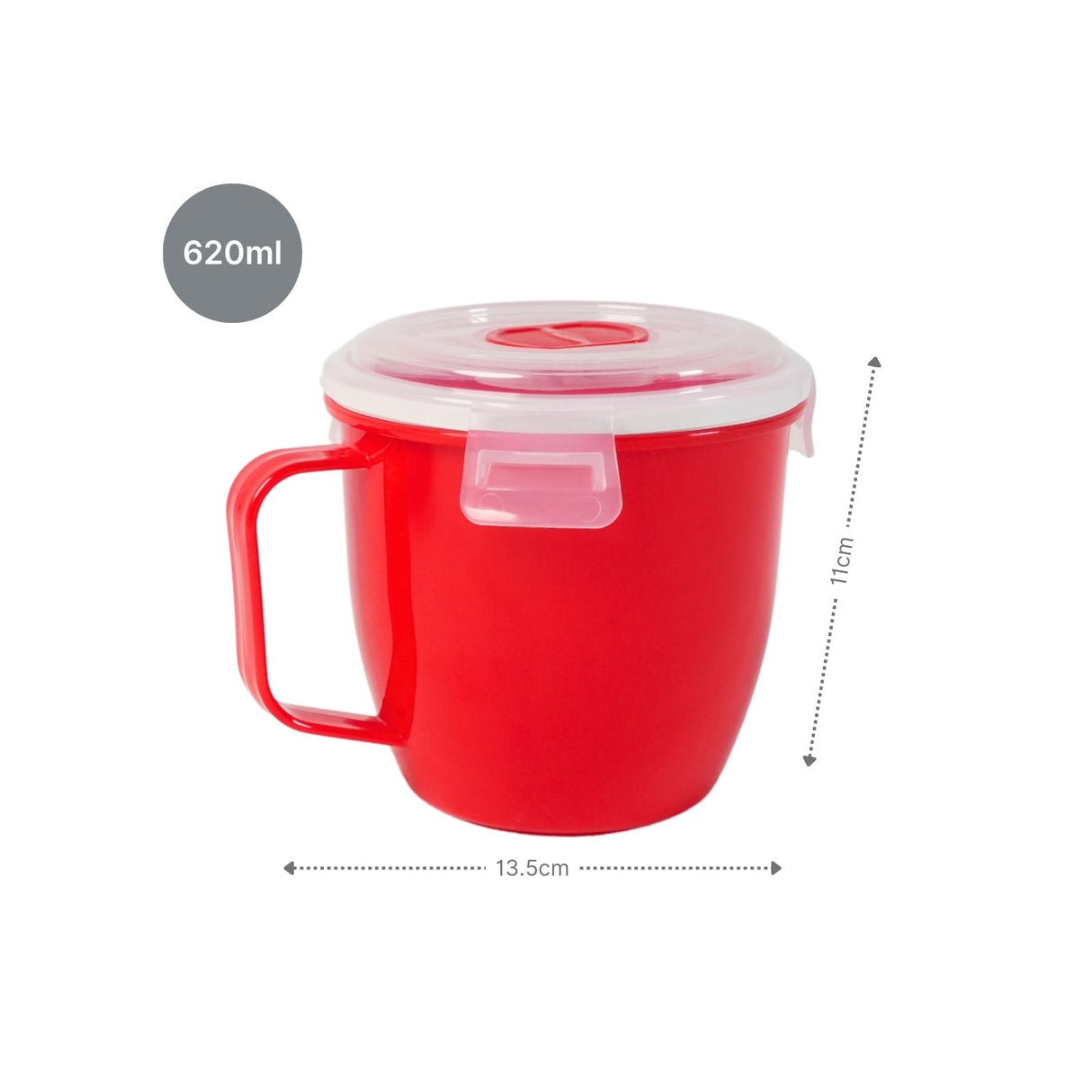 7er-Set Mikrowellendosen Vorratsdosen mit Mikrowellen-Becher Tasse