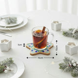 DIY-Mosaik-Bastelset Schneemann Mosaik-Untersetzer Stern-Untersetzer