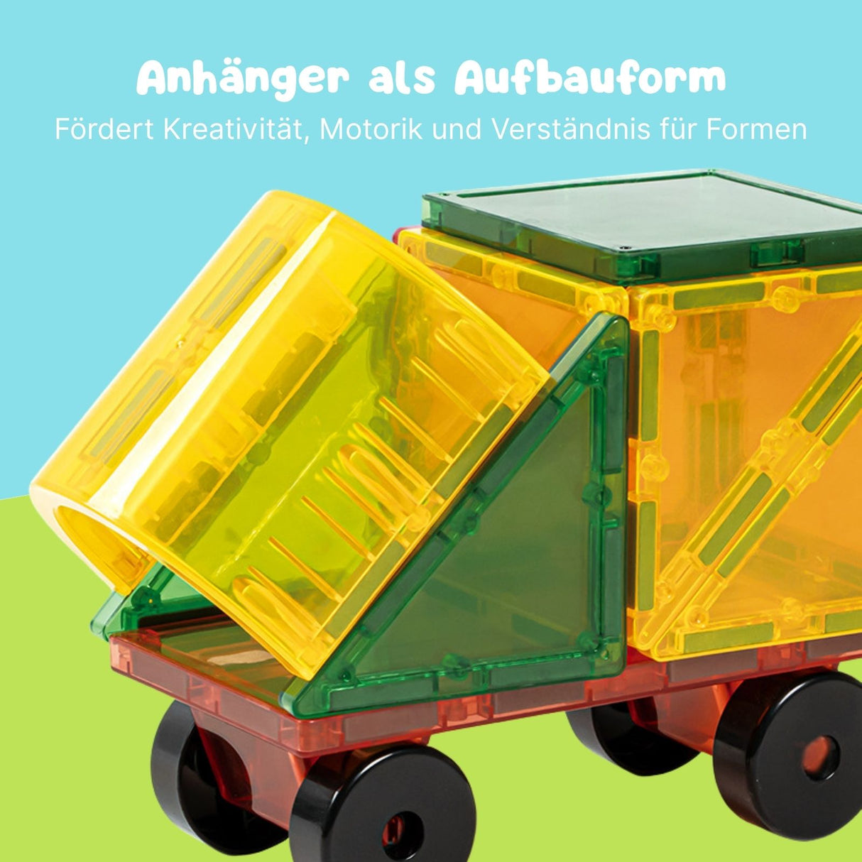 Magnetische Bausteine Bauernhof Magnet-Baukasten Magnetspielzeug