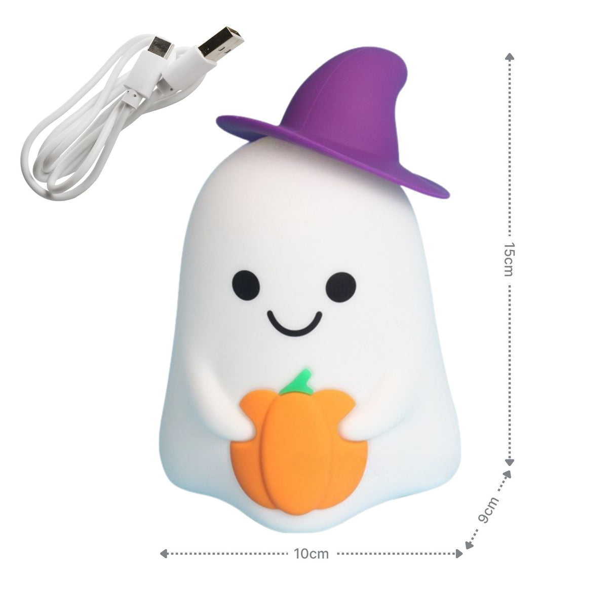 LED-Geist-Nachtlicht Schlaflicht Kinder-Nachttischlampe Tischleuchte