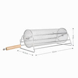 Grillkorb BBQ-Grillkorb Drehspiess-Korb Grillzylinder Grilltrommel