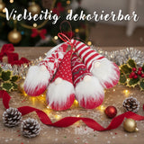 4er-Set Hängender Wichtel Weihnachtswichtel Gnom Weihnachtsdekoration
