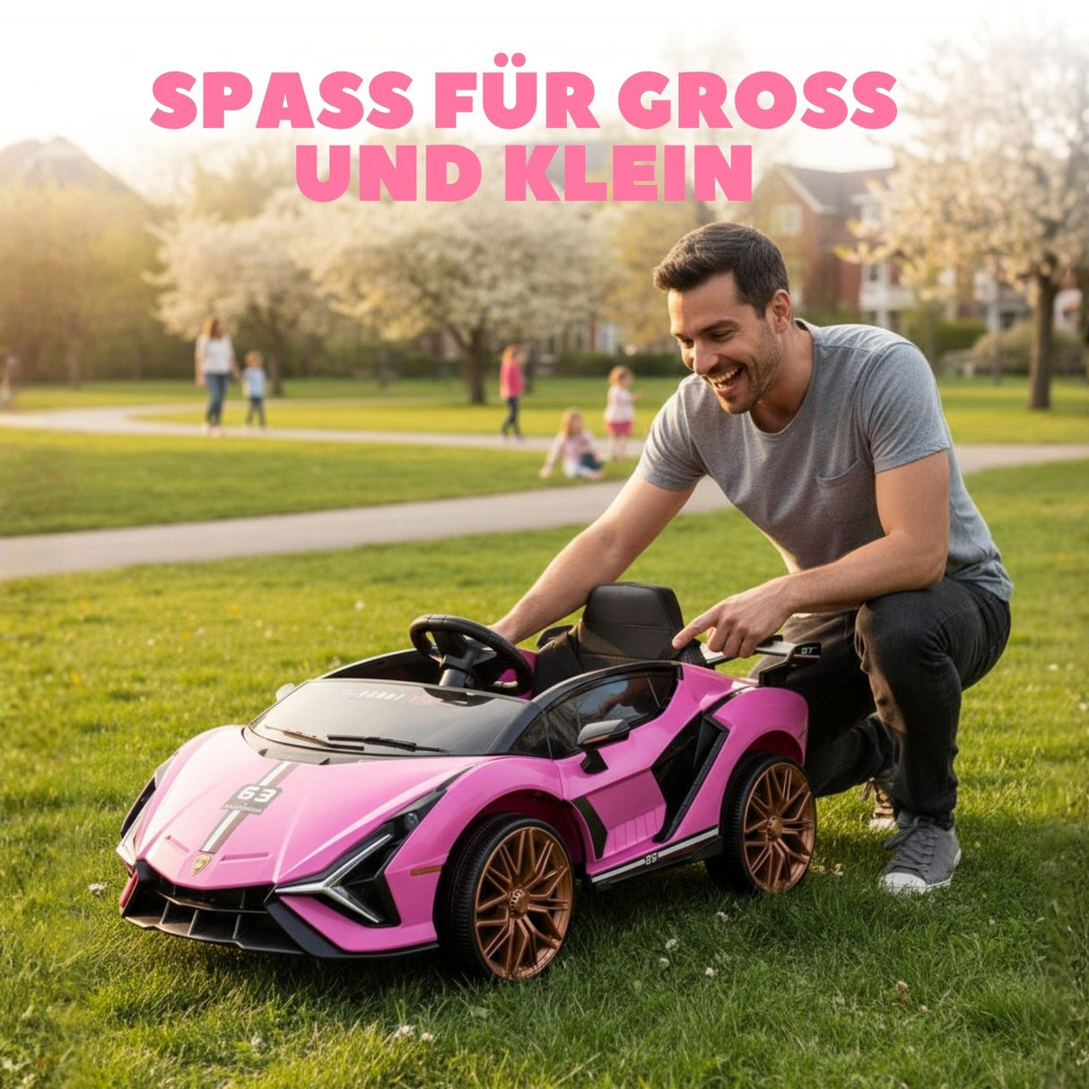 Elektroauto für Kinder Kinderauto Spielzeug Sportwagen Elektrofahrzeug