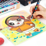 120-tlg. Set Acrylmarker Pinselstifte Arcrylstifte Acryl Brush Marker
