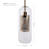 Glas-Deckenleuchte Hängelampe Pendelleuchte Deckenlampe Hängeleuchte