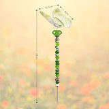 6er Set Gartenstecker Schmetterling Dekostecker Deko-Schmetterling