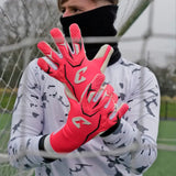Fussballhandschuhe ViVor Crazy Orange Gr. 9.5 Torwart Goalie Handschuhe