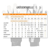 Fussballhandschuhe Pulse X Black Gr. 8 Torwart Goalie Handschuhe