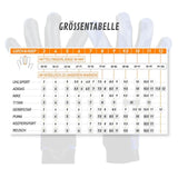 Fussballhandschuhe Pulse X Blue Gr. 8 Torwart Goalie Handschuhe