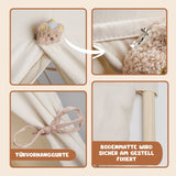 Spielzelt Kinderzelt Kuschelzelt Tipi für Kinder Indoor-Zelt Spielhaus