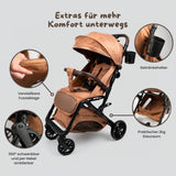 Kinderwagen Reisebuggy Stroller Kinderbuggy Babywagen Klappbuggy
