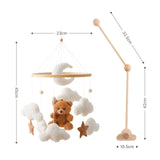 Mobile mit Halterung Teddybär Babymobile mit Glockenhalter