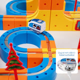179-tlg. Magnet-Zugbahn Magnetische Zugstrecke Rennbahn Rennstrecke