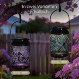 Solar-Gartenlaterne LED Laterne Solarleuchte Dekoleuchte Solarlampe