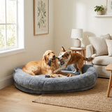 XXL Hundebett Hundekissen Haustierbett Donut-Hundebett Hundematratze