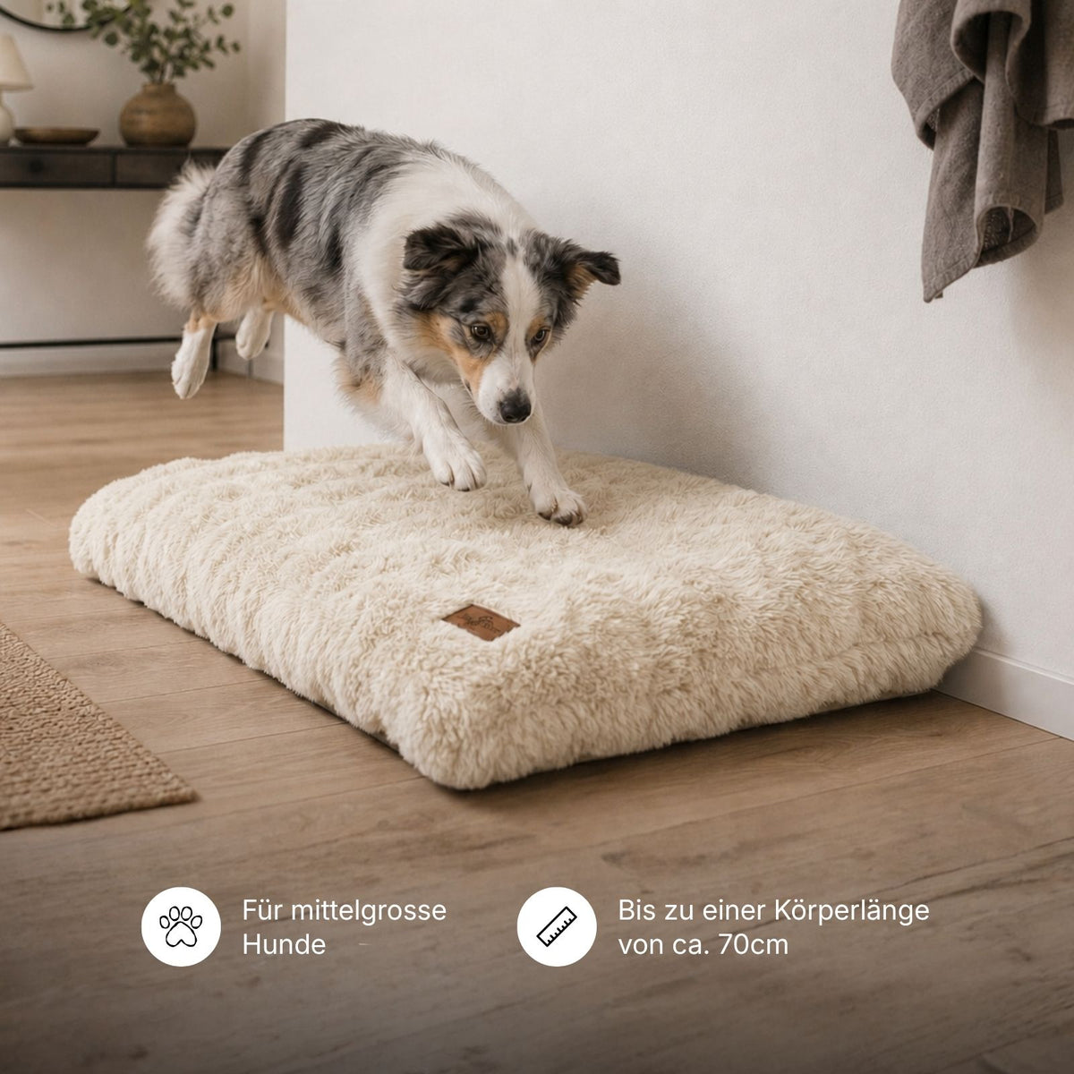 Kuschelbett Grösse XL Schlafplatz Haustierbett Hundebett Hundekissen