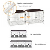 Möbel-Hundekäfig Grösse M Hundebox Haustierkäfig Beistelltisch