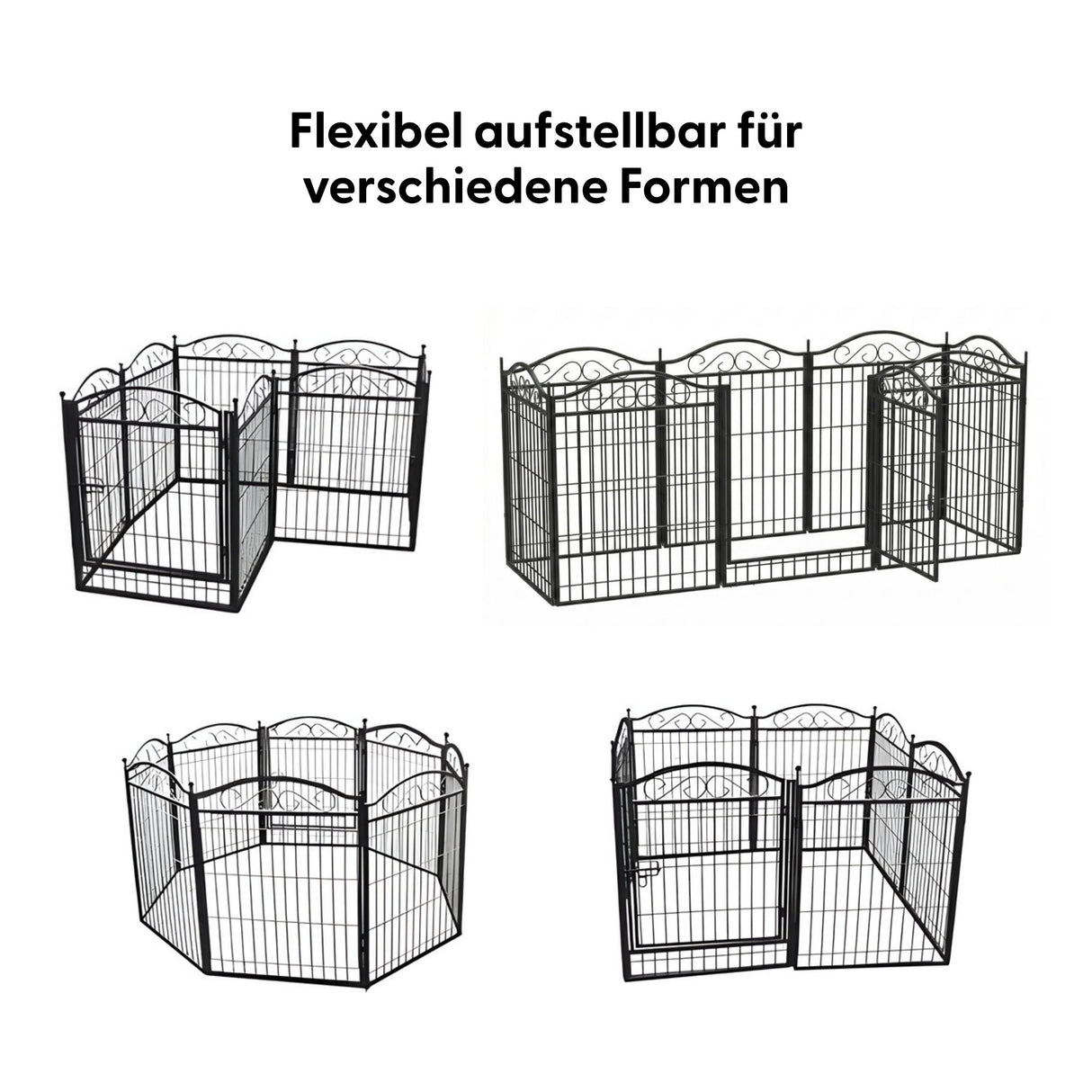 Tiergehege Welpenauslauf Hundeauslauf Freiglaufehege Welpengitter