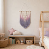 Makramee-Wandbehang Boho-Wandhänger Makramee-Hängedeko Boho-Wanddeko