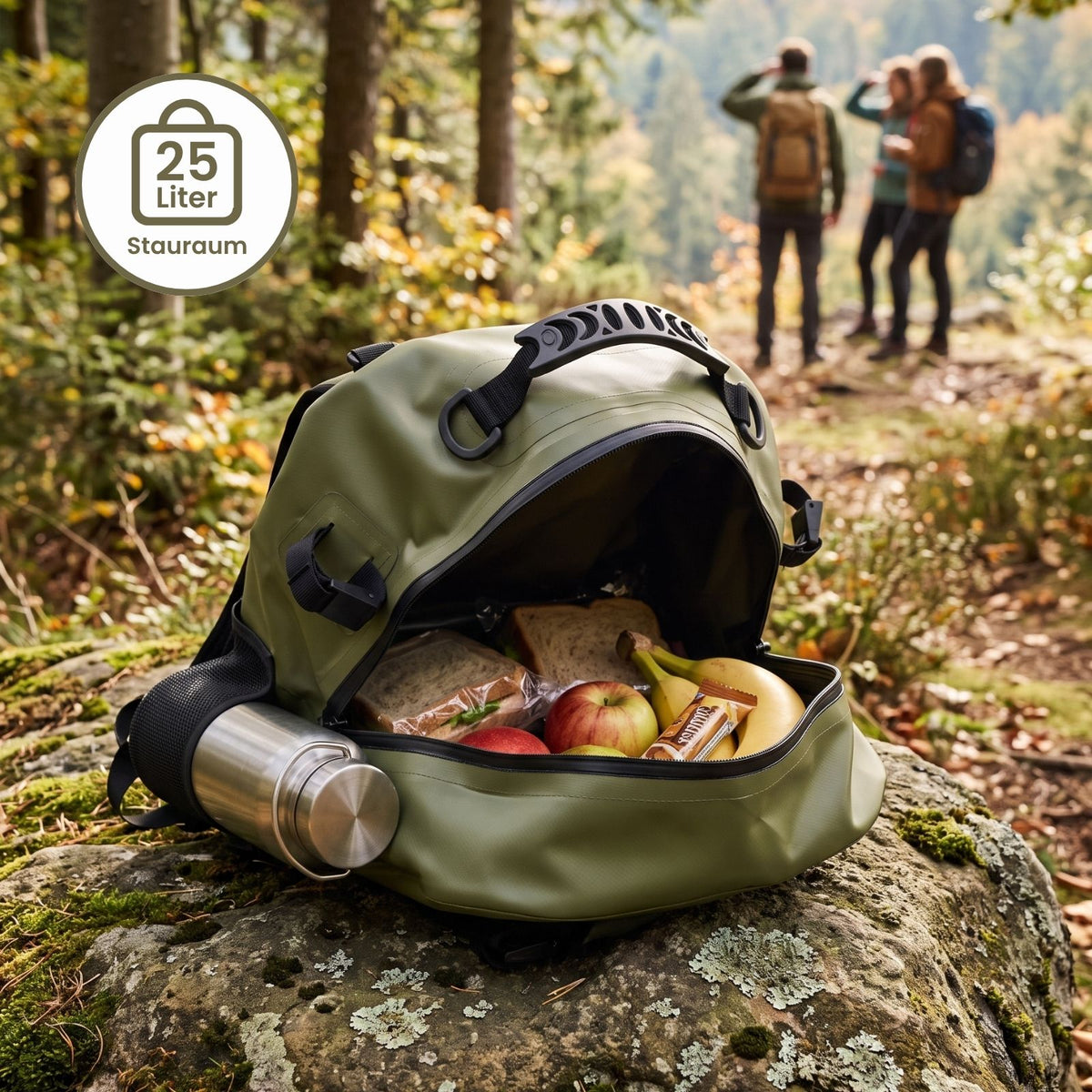 Wasserdichter Angelrucksack Angeltasche Tackle Bag Ködertasche