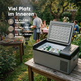 Kompressor-Kühlbox 15L Auto-Kühlbox Camping-Kühlschrank Gefrierbox