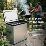 Kompressor-Kühlbox 75L Camping-Kühlschrank Auto-Kühlbox Gefrierbox