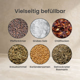 Salz- und Pfeffermühlen-Set Gewürzzerkleinerer Gewürzmühle Salzmühle