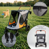 Buggy für Hunde Gr. XL Hundewagen Haustierwagen Pet Stroller Tierbuggy