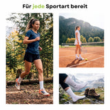 Fussballsocken Gr. 42-47 Sportstrümpfe GripSoxx NX Weiss