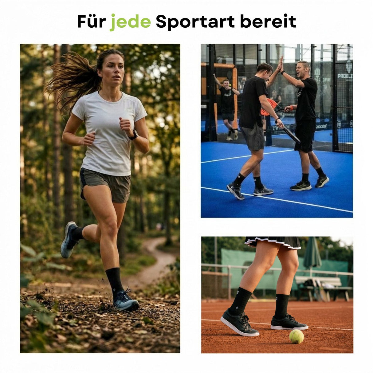 Fussballsocken Gr. 36-41 Sportstrümpfe GripSoxx SE Schwarz