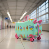 Kinderkoffer Reisegepäck Hartschalenkoffer Kindertrolley Koffer