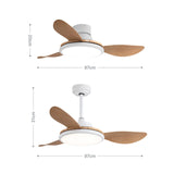 Ventilator mit LED-Beleuchtung Deckengebläse Deckenventilator