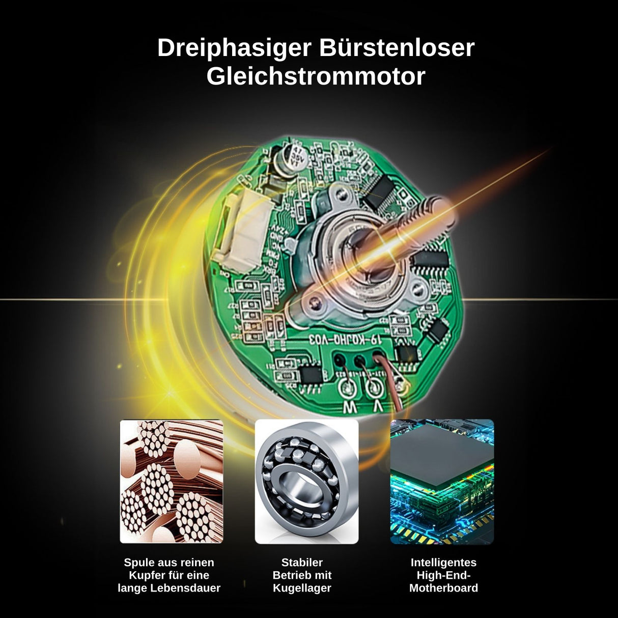 Solarventilator Outdoor-Ventilator Bodenventilator Camping-Ventilator